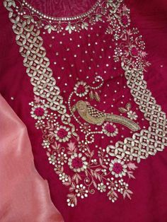 Item Overview ATHARVA Hand Embroidered Salwar Kameez w/Embroidery Panel Reds w/Banarsi Silk Dupatta/Custom Stitch/Churridars/Plazo/Bridal Trousseau/ Dno. CH1531 Fabric: * Shirt Chanderi Silk - Reds- 2.5 Mts Hand Embroidered Neck. * Dupatta: Banarsi Silk Dupatta- 2.5 Mts - Pink * Bottom Santoon Silk 2.5 Mts. Excusive Hand Embroidered Party Wear Punjabi Suit. Customization: * Fabrics Customization: Designs Can be made in different Fabrics. *Color Customization: Designs Can be made in different Col Red Raw Silk Churidar With Gota Work, Red Straight Kurta With Dori Work, Diwali Chanderi Sharara With Resham Embroidery, Diwali Resham Embroidered Chanderi Sharara, Unstitched Red Chanderi Sharara, Red Chanderi Kurta With Dori Work, Red Bollywood Kurta With Dori Work, Red Semi-stitched Kurta With Gota Work, Red Raw Silk Kurta With Dori Work