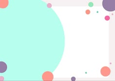 an abstract background with pink and blue circles