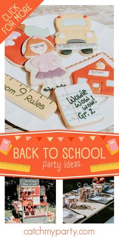 back to school party ideas for kids