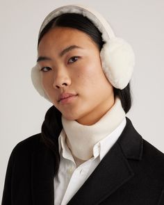 Stay warm in style with our Australian Shearling Earmuffs. Designed with both fashion and functionality in mind, our earmuffs boast a luxurious and cozy feel that embraces your ears with a gentle touch. The natural insulating properties of Australian shea Millenial Fashion, European Linens, Gentle Touch, Work Attire, The Natural, Stay Warm