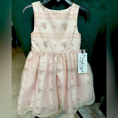 Tailored In A Fit-And-Flare Silhouette, This Dress Has Floral Embroidery And Pleated Design. Roundneck Sleeveless Back Button Closure Embroidered Lined Polyester Machine Wash Skater Girl Dress, Space Dress, Light Pink Dress, Sundress Dress, Floral Embroidered Dress, Lace Dress Long, Sleeveless Floral Dress, Long Sleeve Lace Dress, Gingham Dress