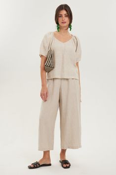 Regatta Pant – BECASA Versatile Relaxed Fit Cropped Wide Leg Pants, Versatile Cropped Wide Leg Pants, Effortless Wide-leg Spring Pants, Effortless Wide-leg Pants For Spring, Spring Casual Pants For Gatherings, Spring Casual Pants With Elastic Waistband, Spring Casual Elastic Waistband Pants, Spring Pants With Elastic Waistband For Casual Gatherings, Effortless Wide Leg Ankle-length Pants For Spring