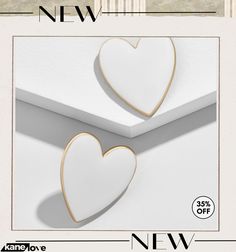 Valentine Day Women Fashion Exaggerated Alloy Dropping Oil Heart-shaped Earrings Heart Shaped Earrings, Elevate Your Style, Your Style, Women Fashion, Heart Shapes, Valentines Day, Free Shipping