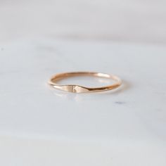 Initial Signet Ring Classic Adjustable Stackable Rings With Initials, Simple Initial Ring With Round Band For Promise, Simple Initial Ring For Promise, Minimalist Stackable Rings With Initials For Anniversary, Simple 14k Gold Engraved Ring For Anniversary, Simple Initial Promise Ring, Everyday Initial Ring With Simple Round Band, Minimalist Stackable Initial Ring For Anniversary, Minimalist Stackable Wedding Rings With Initials