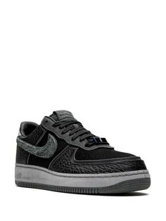 All Nike Shoes, Swoosh Logo, Nike Air Force Sneaker, Air Force 1, Sneakers Black, Puma Sneaker, Black Suede, Leather Trims, Patch Logo