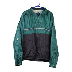 Vintage green Resolute Bay Jacket - mens x-large Vintage Green Windbreaker For Sports, Green Retro Outerwear For Sports, Retro Green Outerwear For Sports, Green Retro Sports Outerwear, Green Casual Track Jacket For Outdoor, Green Fall Track Jacket For Streetwear, Green Track Jacket For Fall Streetwear, Urban Green Windbreaker For Fall, Retro Green Hooded Windbreaker