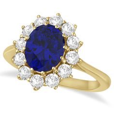 Style Number - AZ19281
This ring is inspired by the engagement ring worn by Princess Diana and Princess Kate Middleton. The unique statement ring features an oval shaped 9x7mm lab grown blue sapphire that is complemented by 12 brilliant-cut round lab grown diamonds of G-H Color, SI Clarity in a halo fashion. The colored gemstones and clear diamond stones rest on a 14kt yellow gold band.Wear this Lady Di Ring as a fancy right-hand fashion ring, as anniversary ring, or as a modern engagement ring. Modern Engagement Ring, Hand Fashion, Princess Kate Middleton, Colored Gemstones, Modern Engagement Rings, Blue Sapphire Diamond, 14k Rose Gold Ring, Rose Gold Band, Sapphire Diamond Ring