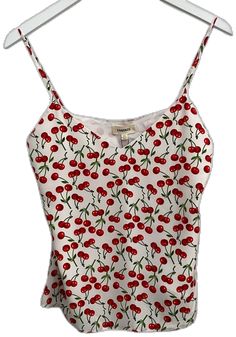 White Fitted Summer Camisole, Summer Red Tank Top With Adjustable Straps, Casual Red Camisole For Spring, Red Summer Camisole With Adjustable Straps, Red Camisole With Adjustable Straps For Summer, Trendy White Spring Camisole, White Trendy Camisole For Spring, Red Summer Camisole, Casual Red Camisole For Summer