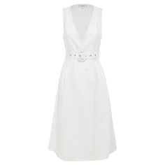 Miss Independence Midi Dress - Off- White | Belle & Bloom | Wolf & Badger Fabric Belt, Flat Iron, Independent Designers Fashion, Effortlessly Chic, Lifestyle Brands, Fashion Jewellery, Beautiful Outfits, Modern Woman, Timeless Pieces