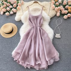 Spring A-line Chiffon Prom Dress, Summer Wedding Knee-length Chiffon Dress, Summer A-line Chiffon Dress For Prom, Spring Prom A-line Chiffon Dress, Summer Bridesmaid Midi Dress Knee-length, Short A Line Dress, Mesh Party Dress, Look Legging, Short Dress Styles