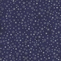 a blue background with white stars on it