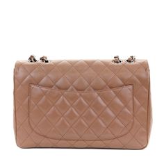 This Chanel Caramel Caviar Jumbo Classic Flap Bag is in pristine condition. A must have for any collector, the Jumbo Classic is elegant and timeless. Durable and textured caramel colored caviar leather is quilted in signature Chanel diamond pattern. Silver interlocking CC twist lock secures the flap. Leather and chain entwined strap may be carried single or double. Dust bag included. Measurements: 12” x 8” x 3” Proudly offered from Only s for $8,900.00. Payment by bank wire only. Please email fo Classic Flap Bag, Ysl Shoes, Jimmy Choo Sunglasses, Bag Silver, Chanel Sunglasses, Trending Handbag, Caramel Color, Dior Shoes, Classic Flap