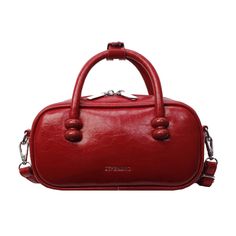 UAKISS - Small Red Shoulder Bags with Short Handle for Women 2024 Y2K PU Leather Korean Fashon Handbags and Purses Crossbody Bag SIZE: (Width)23cm * (Height)13cm * (Thickness)7cm Handle Height:7cm Woven Beach Bags, Silver Handbag, Floral Bags, Briefcase For Men, Chain Crossbody Bag, Handbags And Purses, Mini Handbags, Boston Bag, Shoulder Messenger Bag