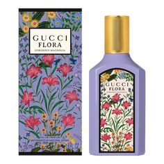 Flora Gorgeous Magnolia Eau de Parfum - Gucci | Ulta Beauty Gucci Flora Gorgeous Jasmine, Gucci Flora Perfume, Flora By Gucci, Parfum Gucci, Gucci Fragrance, Flora Gucci, Gucci Flora, Unique Bouquet, Womens Fragrances