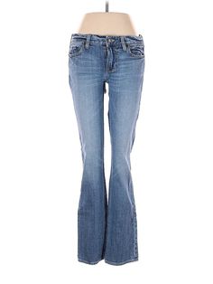 J.Crew Factory Store Jeans Size: 27 Blue Bottoms - used. 98% COTTON, 2% SPANDEX, Light Wash, Hearts, Cropped, Mid/Reg Rise | J.Crew Factory Store Jeans - Mid/Reg Rise: Blue Bottoms - Size 27 Store Jeans, J Crew Factory, Blue Jeans, Womens Bottoms, Jeans Size, J Crew, Women Handbags, Spandex, Handbags