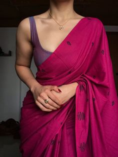 Simple Saree Look, Saree Jackets, Slides Outfit