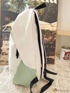 BirdinBag - Waterproof Laptop Backpack with Pendant, Spacious Carry On for Travel & work- College Shoulder Bag White Large Capacity Backpack For Outdoor, White Waterproof Backpack For Outdoor Activities, White Waterproof Backpack For Outdoor, White Waterproof Bag For Daily Use, White Waterproof Bags For Daily Use, Waterproof White Bag For Daily Use, White Waterproof School Bag, White Backpack With Zipper For Outdoor Activities, White Waterproof School Backpack