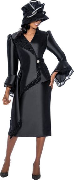 Church Attire For Women Classy, Church Attire For Women, Church Dress Outfit, Church Suits And Hats, Peplum Lace, Church Attire, Women Church Suits, Twill Skirt, Church Fashion