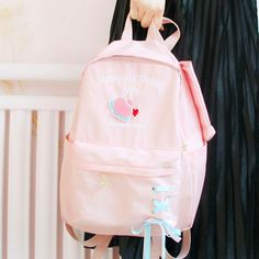 Harajuku Pretty Backpack PN0771 ●Size:40*30*14 cm  ●Material :nylon.    ●About Shipping:  We attach great importance to the orders of each customer and parcel delivery. 1.Processing time: 2-3 business days. 2.Shipping time: 10-15 business days to US, please allow 3-4 weeks shipping to other country.(Shipping times can Cute Large Capacity Nylon Backpack, Kawaii Nylon Travel Backpack, Harajuku Style Large Capacity Shoulder Backpack, Kawaii Travel Backpack In Nylon, School Nylon Satchel Backpack, Cute Nylon Bags For Back To School, School Satchel Backpack In Nylon, Nylon Backpack For Students, Nylon Backpack Shoulder Bag For Students