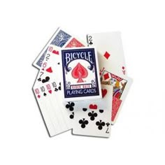 the bicycle playing cards have four different designs