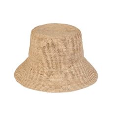 The Inca Bucket (Natural) Spring Straw Bucket Hat, Woven Summer Bucket Hat, Chic Lightweight Natural Straw Hat, Spring Straw Sun Hat With Open Weave, Natural Woven Wide Brim Bucket Hat, Woven Toquilla Straw Bucket Hat With Curved Brim, Brimmed Woven Toquilla Straw Bucket Hat, Natural Wide Brim Toquilla Straw Bucket Hat, Chic Braided Straw Hat