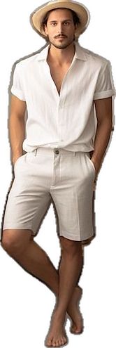 Casual Beach Bottoms With Buttons, Relaxed Fit Button-up Solid Bottoms, Casual Bottoms With Button Closure For Vacation, Casual Vacation Bottoms With Button Closure, Summer Linen Button-up Bottoms, Casual Button-up Summer Shorts, Cotton Button-up Beach Bottoms, Summer Short Bottoms With Buttons, Beach Shorts With Buttons