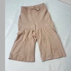 Spanx Shapewear Shorts, Mid Thigh, High Waisted Size C Approximately Laying Flat Measurements Waist 8" Length 15" New Nwot Made In Honduras *41/#136/.2.9 High-cut Leg Bottoms With Built-in Shorts, Beige Stretch Shorts With Built-in Bra, Stretch Pants With Built-in Shorts, Beige Stretch Shapewear Short, Stretch Shorts With Built-in Bra For Loungewear, Stretch Shapewear Short Pants, Fitted Beige Bottoms For Daywear, Beige Bottoms With Built-in Shorts, Beige Fitted Bottoms For Daywear