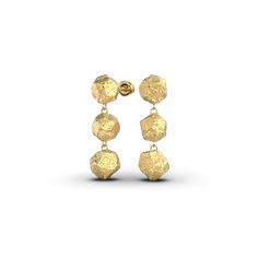 Elegant and timeless, our Oltremare Gioielli 14k or 18k gold dangle earrings feature 3 exquisite beads, exuding Italian craftsmanship. At a captivating 25mm length, these earrings offer a delicate yet impactful addition to your style. Discover the allure of Italian design with these small bead earrings. 14k or 18k gold 6 mm large 25 mm length made in Italy Formal Yellow Gold Plated Linear Earrings, Elegant 14k Yellow Gold Linear Earrings, Luxury 14k Gold Round Linear Earrings, Elegant Yellow Gold Linear Earrings In Sterling Silver, Elegant Yellow Gold Sterling Silver Linear Earrings, Luxury Yellow Gold Plated Linear Earrings, Luxury Gold-plated Linear Earrings, Luxury 14k Yellow Gold Linear Earrings, 14k Yellow Gold Drop Jewelry