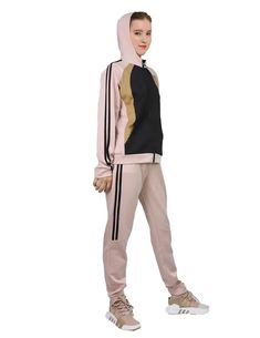 Women's tracksuit set Women's sports Sweatsuit set is made of 5% spandex, and 95% polyester, soft and comfortable, perfect for spring, fall The zip-up hooded sweatshirt features a high quantity zipper that works well and is easy to wear and take off 2 front half-kangaroo pockets, are convenient for carrying things, like a phone, wallet, keys, and watch. drawstring tie provides additional adjustability. ribbed cuff Sweatpant features an elasticated waistband to provide a comfortable fit. 2 front Pink Hooded Tracksuit Sporty Style, Pink Hooded Sporty Tracksuit, Pink Hooded Tracksuit, Pink Fleece Athleisure Tracksuit, Sporty Pink Tracksuit With Drawstring Hood, Hooded Athleisure Activewear With Zipper Closure, Stretch Fleece Tracksuit In Athleisure Style, Athleisure Hooded Track Jacket For Jogging, Stretch Fleece Tracksuit Athleisure