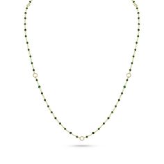 iconic dc color pop in emerald  <span class='visuallyhidden'>Contact the Beverly Hills store at 323-404-2959 or through this website for assistance.</span> 14k Gold Single Strand Chain Necklace, Elegant Green Charm Necklace With Delicate Chain, Elegant Beaded Link Chain Necklace, Elegant Beaded Chain Link Necklace, Fine Jewelry: Yellow Gold Emerald Necklace With Delicate Chain, Long Beaded Chain Necklace In Yellow Gold, Elegant Yellow Gold Charm Necklace With Beaded Chain, Yellow Gold Long Necklace With Gemstone, Yellow Gold Long Beaded Chain Necklace