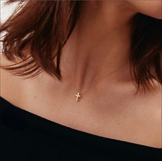 Details Handmade item * Pendant Height: 10 mm / 0.39 inch * Pendant Width: 7 mm / 0.28 inch Materials: Gold, Rose gold, White gold Style: Minimalist Made to Order 1- D E S C R I P T I O N Discover the perfect blend of faith and style with this 14K Gold Small Cross Necklace. Its minimalist design adds elegance to your outfit, while the small cross necklace captures the essence of your beliefs. Crafted with meticulous attention to detail, this tiny cross necklace is a symbol of protection and fait Simple Cross Necklace Gold, Small Cross Necklace, Cross Necklace Simple, Tiny Cross Necklace, Tiny Cross, Chain Making, Gold Cross Necklace, Gold Cross Pendant, Protection Necklace