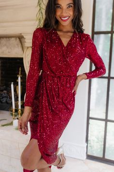 Starstruck Dress in Wine – Ivy City Co Winter Style Guide, Thanksgiving Dress, Girls Holiday Dresses, City Woman, Shes Perfect, White Dress Party, Holiday Party Dresses, Wine Color, Mom Dress