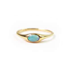 Opal Ring — N+A - Handmade Fine Jewelry in NYC Handmade Fine Jewelry, Lovely Ring, Opal Ring, Opal Rings, Vintage Rings, Jewelry Inspiration, 18k Gold, Gemstone Rings, Opal