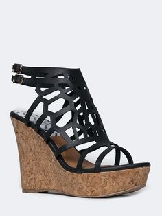 Gothic Sandals, Fall Heels, Hoco Ideas, Shabby Style, Cork Wedges Sandals, 3 Shoes