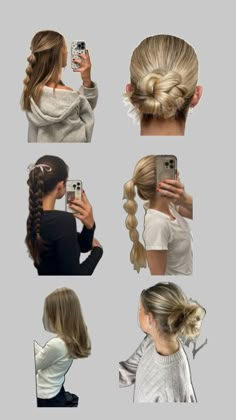 4th Of July Hair With Rubber Bands, Easy School Hairstyles For Teens, River Hairstyles, How To Do Hair, Softball Hairstyles, Cute Simple Hairstyles