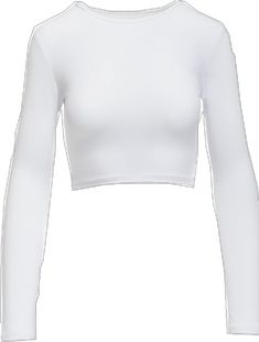 Athleisure Outfit, Clothing Staples, Athleisure Outfits, Long Sleeve Crop, Long Sleeve Crop Top, Round Neckline, Athleisure, Organic Cotton, Crop Top