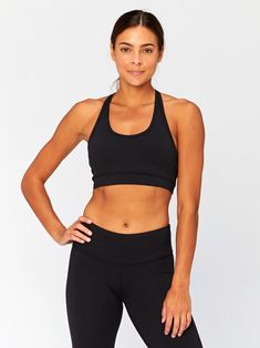 Introducing your soon-to-be new favorite sports bra! The Malana Sports Bra features a cute-yet-functional strap design and the double brushed performance fabric offers the perfect combination of comfort and support needed to keep up with you during your workout. The Double, Strap Design, Performance Fabric, Jet Black, Keep Up, How To Introduce Yourself, Sports Bra, Bra, Sports