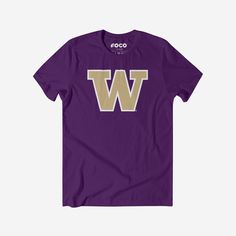 While the team racks up victories during the game, you can rack up the style points everywhere you go. All you need is this Washington Huskies Primary Logo T-Shirt. Look good, feel good, and get ready to let everyone know that you’re the MVP of fan fashion. This top features a design that showcases your all-important team colors and a bold team logo display across the chest, meaning this tshirt will prove your unmatched dedication to the Washington Huskies when you’re at the game or watching at Varsity Logo Print T-shirt For Game Day, Varsity Crew Neck T-shirt For Fan Gear, Varsity Style Crew Neck T-shirt For Fans, Team-colored Varsity Crew Neck T-shirt, Varsity Team-colored Screen Print T-shirt, Varsity Team-colored T-shirt With Screen Print, Varsity Style Team-colored Screen Print T-shirt, Varsity Style Team-colored T-shirt With Screen Print, Varsity Crew Neck T-shirt With Team Logo