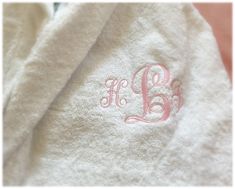 * Cotton Robe Embroidered Cotton BathRobe, Long Length Cotton Bathrobe Customized * Hands down the best Gift. A Robe is a Necessary Gift. They've worked so hard and when its time to unwind and relax, they can be cozy and stylish. * This Extra Soft Turkish Terry Cotton Bathrobe is warmth and comfort and also highly absorbent. * Something they can unwind and relax in, take to the beach, the pool, the spa and to the shower.  * Experience a true Luxury Retreat  style robe, a plush soft Terry robe wh Robe Embroidery Ideas, Personalized Bathrobe, Dorm Room Gifts, Embroidered Robe, Monogram Robes, Cotton Bathrobe, Terry Robe, Plush Robe, Embroidered Robes