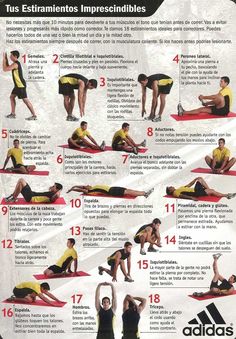 a poster showing how to do an exercise