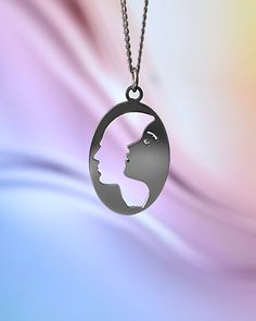 This medallion embodies love, the relationship between a man and a woman, a partnership. I think it's a very beautiful gift for your partner Couples Jewelry Necklaces, Necklace Man, Couples Jewelry, Men Pendant, Female Symbol, Woman Jewelry, Couple Jewelry, Male And Female, Jewelry Necklace