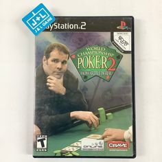 World Championship Poker 2: Featuring Howard Lederer - (PS2) PlayStation 2 [Pre-Owned] Video Games Crave Camera World, Poker Games, Card Drawing, Texas Holdem, Playstation 2, World Championship, Playstation, Poker, Basement