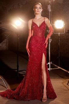 Burgundy Fitted Glitter Flocked Gown Glitter Formal Dress Long, Red Sparkle Dress Long, Long Red Sparkly Dress, Red Sparkly Formal Dress, Dark Red Sparkly Prom Dress, Prom Dresses Glitter Sparkly, Glitter Fitted Prom Gown, Fitted Glitter Gown For Prom, Glamorous Glitter Gown For Night Out