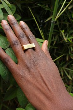 Handmade in Nairobi , Kenya! Crafted with brass. Size 7US. SHIPPING Express shipping (via DHL) takes 2-5 WORKING DAYS to be delivered to you. Unique Nickel Free Rectangular Jewelry, Unique Nickel-free Rectangular Jewelry, Unique Rectangular Adjustable Rings, Spiritual Open Ring Jewelry With Ring Detail, Spiritual Open Ring Everyday Jewelry, Everyday Spiritual Open Ring Jewelry, Everyday Metal Toe Ring Jewelry, Stackable Brass Jewelry As Gift, Metal Toe Ring For Everyday Use