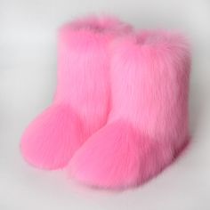 Product information: Function: warm, wear-resistant Use : Ballet Upper Material: Anti-Fox Fur Sole material: beef tendon Upper height: low Toe shape: round toe Heel shape: flat heel Inner material: plush Processing method: frosted Pattern: plain Wearing style: Sleeves/Overshoes Insole Material: Faux Fur Color: yellow, Pink Fur Boots, Fox Fur Boots, Fluffy Boots, Color Boots, Fuzzy Boots, Fur Snow Boots, Winter Typ, Fashionable Snow Boots, Warm Boots