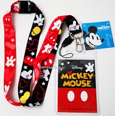 Mickey Mouse Lanyard. Mickey Cartoons, Lanyard Id Holder, Pin Holder, Friend Cartoon, Gifted Hands, Document Holder, Mickey And Friends, Id Holder, Gift Collections