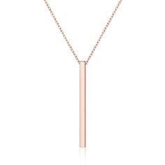 PRICES MAY VARY. 🧡【 Minimalist Bar Necklace 】 Simple vertical bar pendant necklace great for everyday wear or for special occasions. These trendy silver bar necklaces for women are perfect for layering or wearing alone, as a dainty jewelry touch. 🔶【 Pure Sterling Silver Necklace 】 This womens minimalist necklace is made of hypoallergenic rose gold plated sterling silver, passed strict skin test grants allergy free, nickel-free, these silver bar necklaces are safe for sensitive skin. 🧡【 Dimens Silver Y Necklace, Bar Necklaces, Minimalist Bar, Bar Pendant Necklace, Silver Bar Necklace, Vertical Bar, Y Necklace, Silver Bar, Necklace Simple