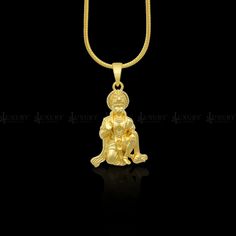 Buy 925 Sterling Silver Gold Polished Lord Hanuman Divine Pendant Nsp899 Online in India - Etsy Gold Locket Jewelry For Diwali, Gold Plated Locket For Puja, Yellow Gold Locket For Puja, Gold Jewelry Pendant For Diwali, Gold Temple Necklace Pendant In Sterling Silver, Gold Temple Necklace In Sterling Silver As A Gift, Gold Sterling Silver Temple Necklace Gift, Hanuman Ji, Lord Hanuman