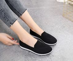 or 4 interest-free installments of $10.00 by  ⓘ Platform Creepers, Summer Sneakers, Sport Shoes Women, Casual Flat Shoes, Yellow Shoes, Beige Shoes, Breathable Shoes, Casual Loafers, Women's Loafers