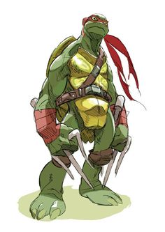 TMNT - Raphael Comic Character, Character Concept, Comics Illustration